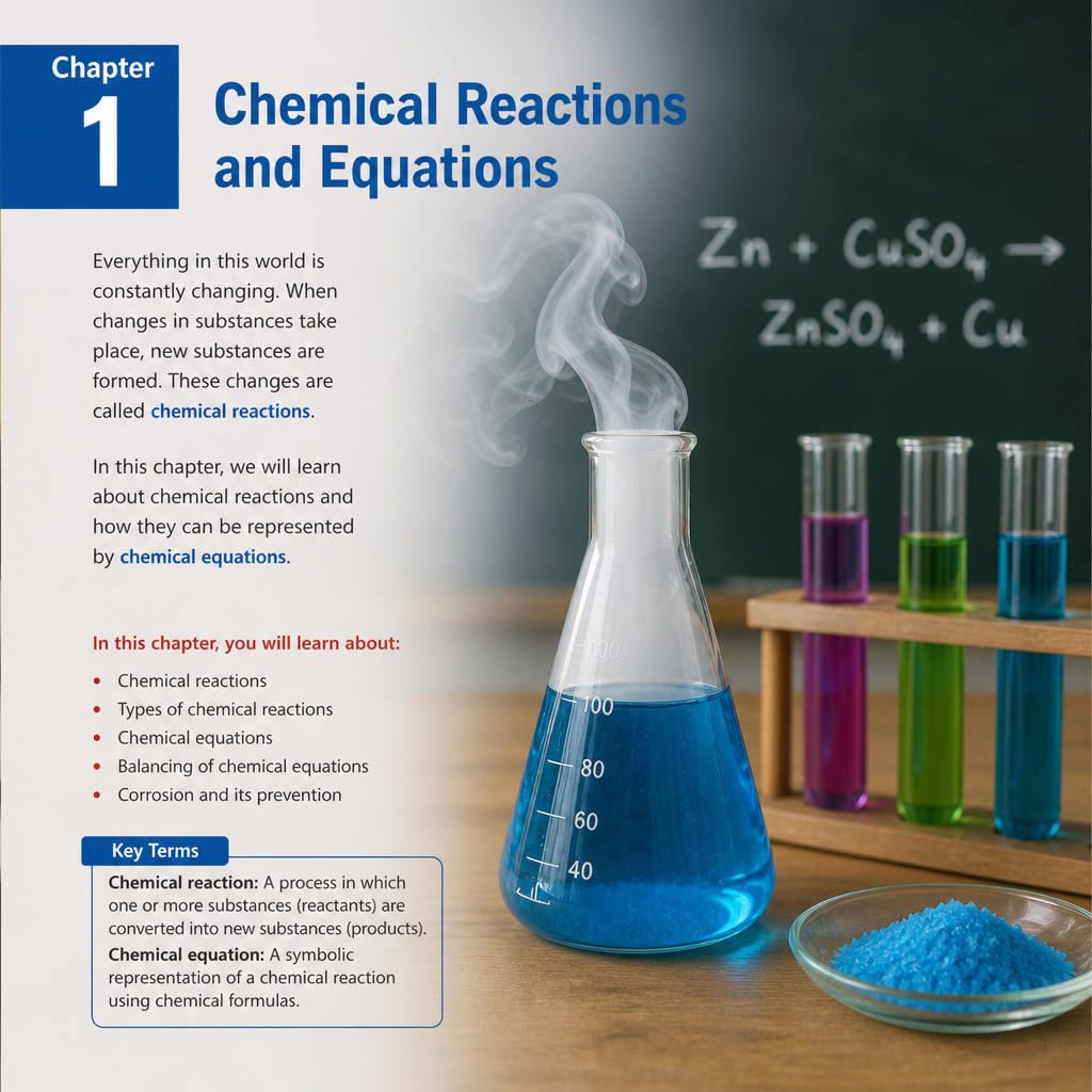 Chemical Reactions and Equations: Fundamentals and Applications